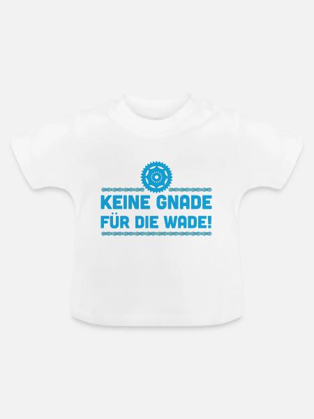 Fahrrad - Baby Bio-T-Shirt mit Rundhals - Weiß