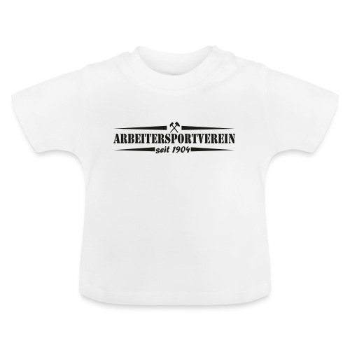 Arbeitersportverein seit 1904 - Baby Bio-T-Shirt mit Rundhals