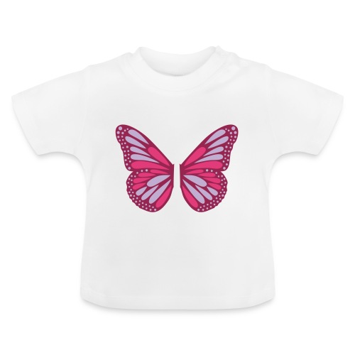 Butterfly Wings - Ekologisk T-shirt med rund hals baby