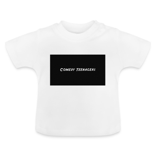 Black Comedy Teenagers T Shirt - Ekologisk T-shirt med rund hals baby