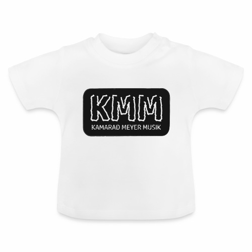 Logo Kamarad Meyer Musik - Økologisk T-shirt til baby, rund hals
