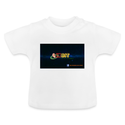 OhrBit Logo - Baby Bio-T-Shirt mit Rundhals