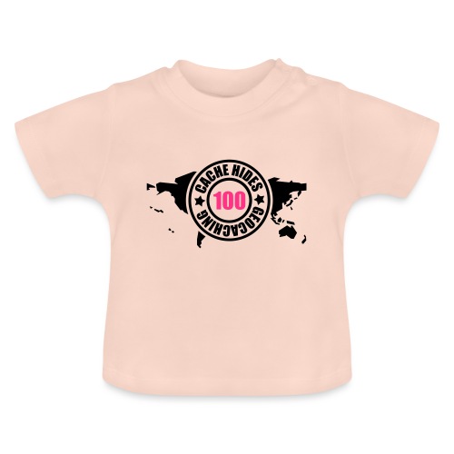 cache hides - 100 - Baby Bio-T-Shirt mit Rundhals