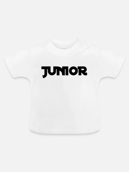 junior - Baby Bio-T-Shirt mit Rundhals - Weiß