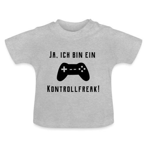 Gamer Controller Kontrollfreak - Baby Bio-T-Shirt mit Rundhals