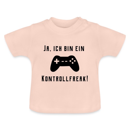 Gamer Controller Kontrollfreak - Baby Bio-T-Shirt mit Rundhals