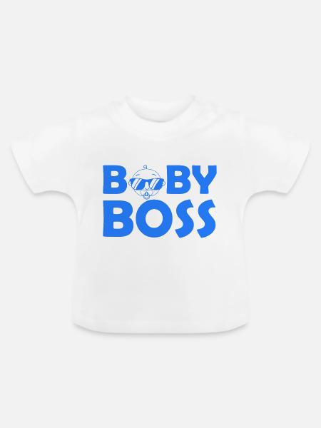 baby - Baby Bio-T-Shirt mit Rundhals - Weiß