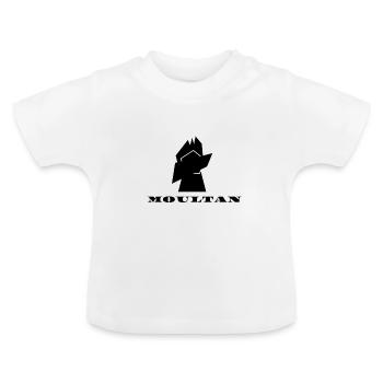 Moulin mystérieux - T-shirt bio col rond Bébé - blanc - Devant