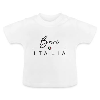 Italia - Bari - Italien - Italy - Baby Organic T-Shirt with Round Neck - white - Front