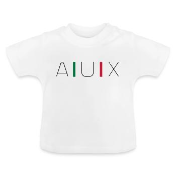 AUX Augsburg - Baby Bio-T-Shirt mit Rundhals - Weiß - Vorne
