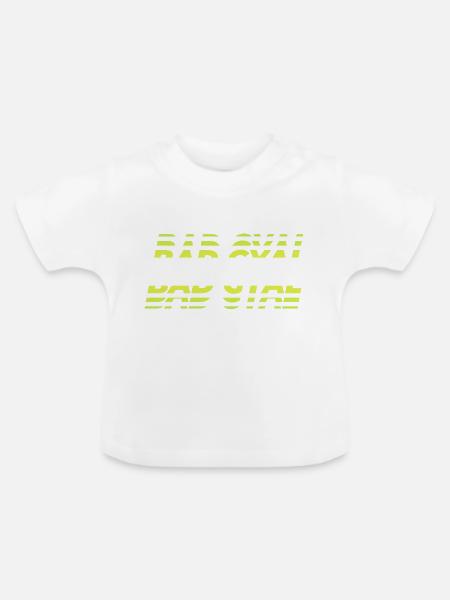 Schlechtes Gyal - Baby Bio-T-Shirt mit Rundhals - Weiß