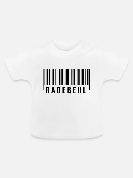 Sachsen Radebeul - Baby Bio-T-Shirt mit Rundhals - Weiß