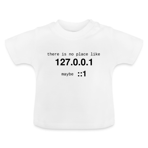 127-0-0-1-new - T-shirt bio col rond Bébé