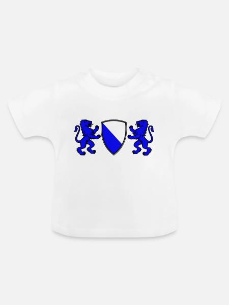 zürich - Baby Bio-T-Shirt mit Rundhals - Weiß