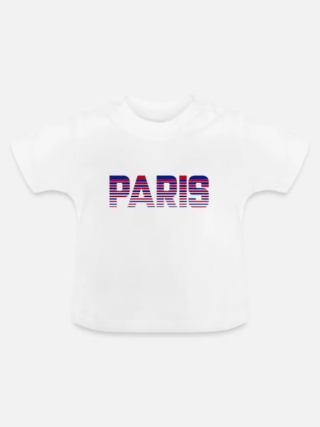 Wetten - Baby Bio-T-Shirt mit Rundhals - Weiß