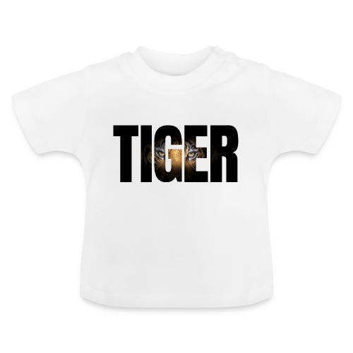 Tiikeri sisälläsi - Vauvan luomu-t-paita, jossa pyöreä pääntie