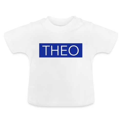 Theo blåvit avenir - Ekologisk T-shirt med rund hals baby