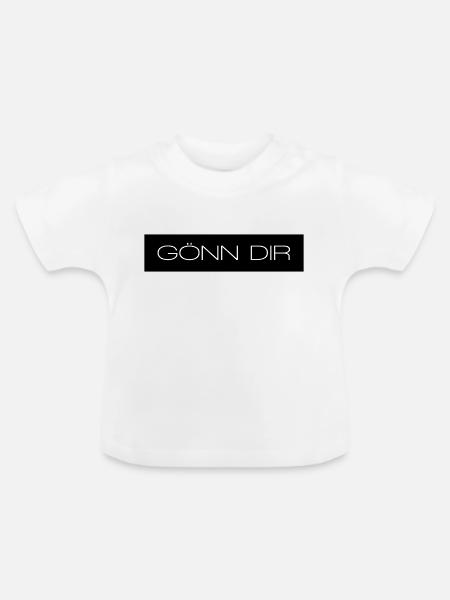 Goenn dir - Baby Bio-T-Shirt mit Rundhals - Weiß