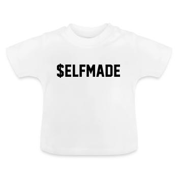 $ELFMADE - Baby Organic T-Shirt with Round Neck - white - Front