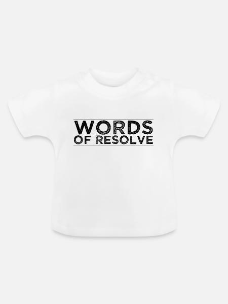 gift funny present funny quote - Baby Bio-T-Shirt mit Rundhals - Weiß