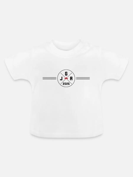 Jga 2025 Junggesellenabschied - Baby Bio-T-Shirt mit Rundhals - Weiß