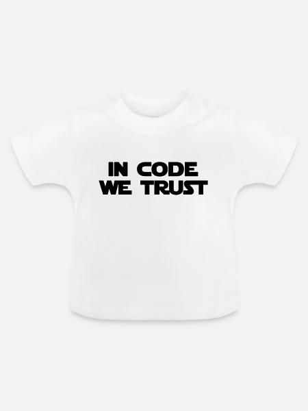 Computer / Geek / Programmierung / Game - Baby Bio-T-Shirt mit Rundhals - Weiß