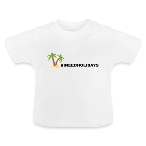 INEEDHOLIDAYS - Baby Bio-T-Shirt mit Rundhals