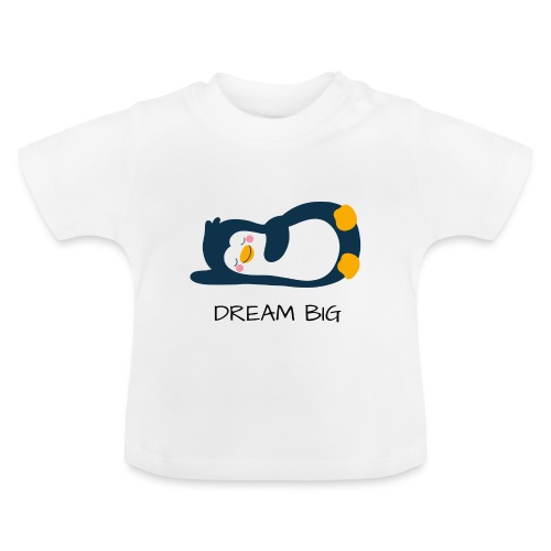 DREAM BIG - Baby Bio-T-Shirt mit Rundhals