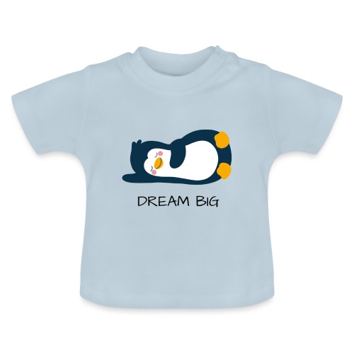 DREAM BIG - Baby Bio-T-Shirt mit Rundhals