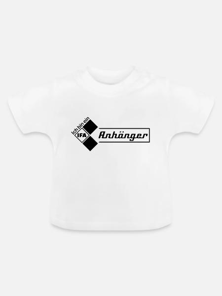 Ich bin ein IFA Anhänger - Baby Bio-T-Shirt mit Rundhals - Weiß