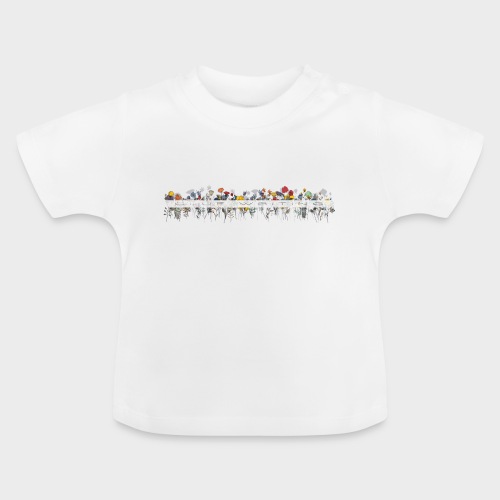 Frühling - Baby Bio-T-Shirt mit Rundhals