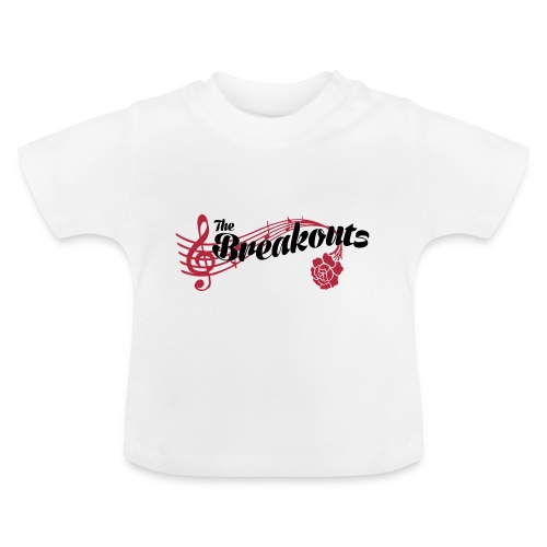 the breakouts logo - Ekologisk T-shirt med rund hals baby