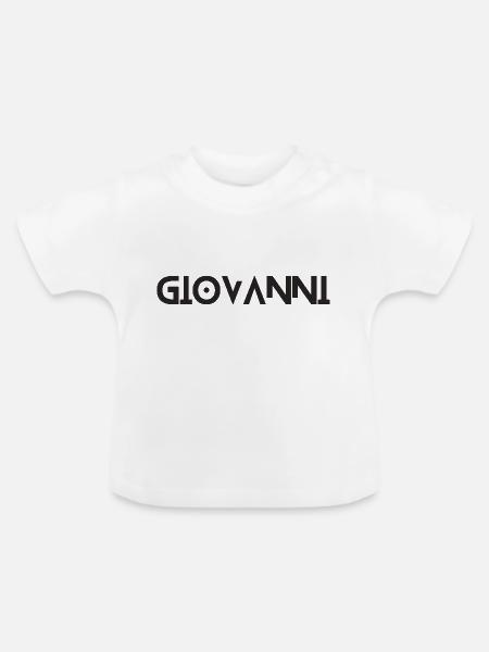 Giovanni - Baby Bio-T-Shirt mit Rundhals - Weiß
