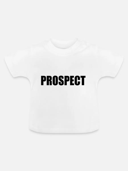 Prospect - Baby Bio-T-Shirt mit Rundhals - Weiß