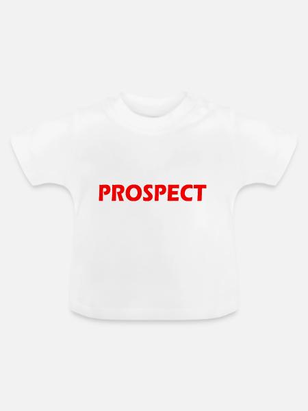 Prospect - Baby Bio-T-Shirt mit Rundhals - Weiß