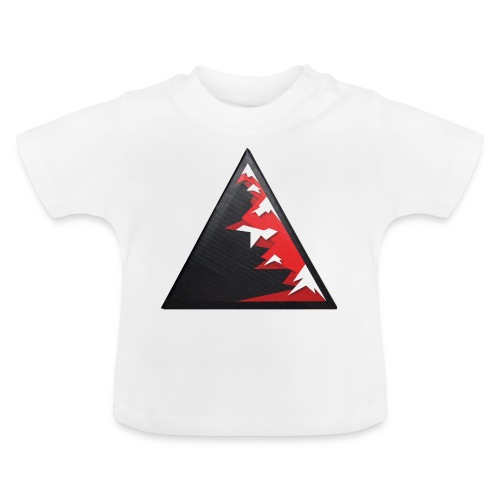 Climb high as a mountains to achieve high - Baby Organic T-Shirt with Round Neck