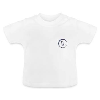 Astro Capricorne - T-shirt bio col rond Bébé - blanc - Devant