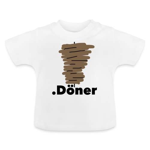 Döner Domain - Baby Bio-T-Shirt mit Rundhals