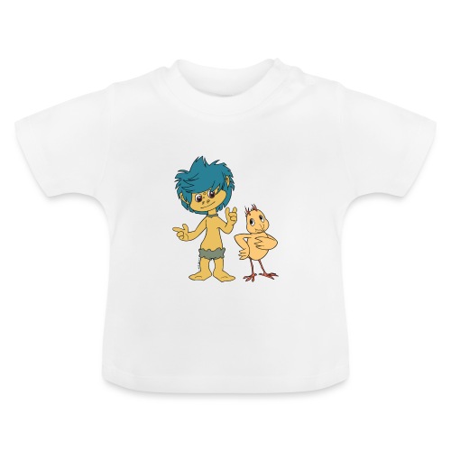Plumps & Küken - Baby Bio-T-Shirt mit Rundhals
