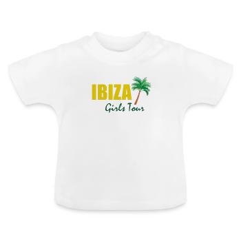 Ibiza - Baby Bio-T-Shirt mit Rundhals - Weiß - Vorne