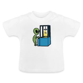 Cherry Waiters , Kirsch Kellner - Baby Bio-T-Shirt mit Rundhals - Weiß - Vorne