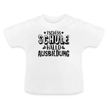 Trainee training - Baby Organic T-Shirt with Round Neck - white - Front