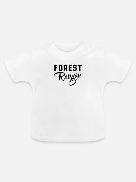 Förster - Baby Bio-T-Shirt mit Rundhals - Weiß