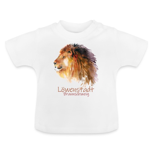 Löwenstadt Design 10 - Baby Bio-T-Shirt mit Rundhals