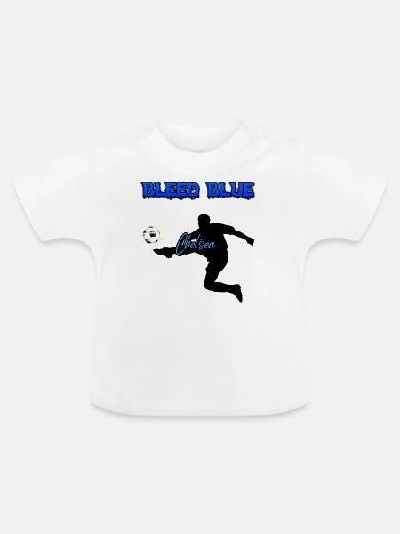 Chelsea Chelsea Chelsea - Baby Bio-T-Shirt mit Rundhals - Weiß