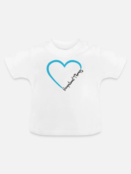 Ergotherapeut Occupational Therapy - Baby Bio-T-Shirt mit Rundhals - Weiß