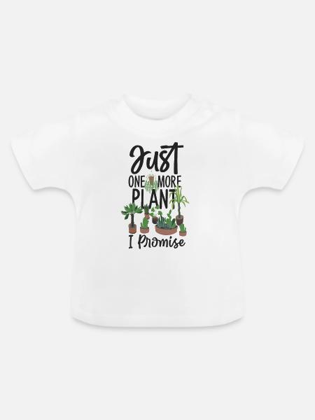 Gärtner Pflanzen - Baby Bio-T-Shirt mit Rundhals - Weiß
