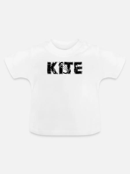 Drachen - Baby Bio-T-Shirt mit Rundhals - Weiß