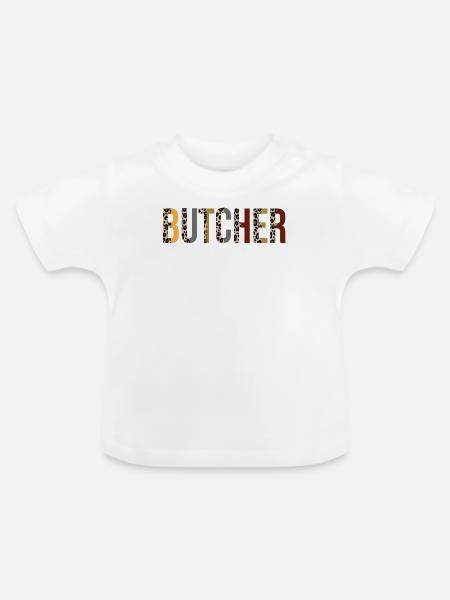 Metzger - Baby Bio-T-Shirt mit Rundhals - Weiß