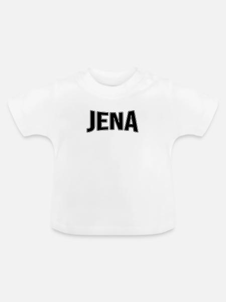 Jena - Baby Bio-T-Shirt mit Rundhals - Weiß